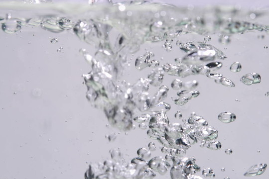 藍(lán)色的泡泡水