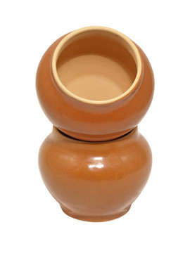 粘土pots.isolated。