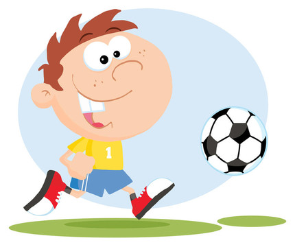 快樂足球Boy With Ball