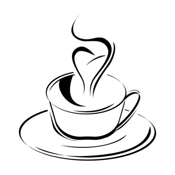 粗略的咖啡杯