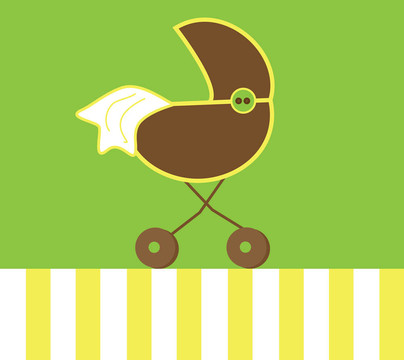 中性Baby Stroller
