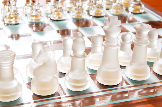 棋盤上的棋子