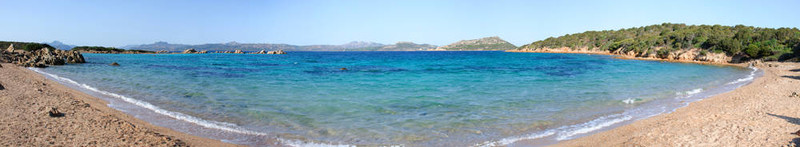 概述Caprera島海灘