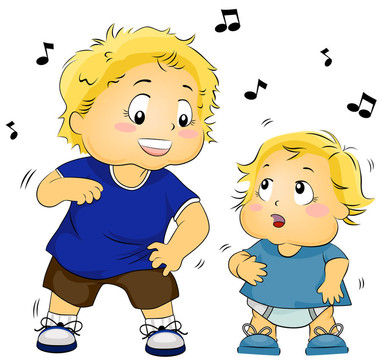 幼兒教寶寶跳舞