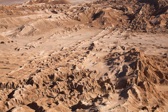 Valle de la Luna（月亮谷）接近圣佩德羅阿塔卡馬；智利