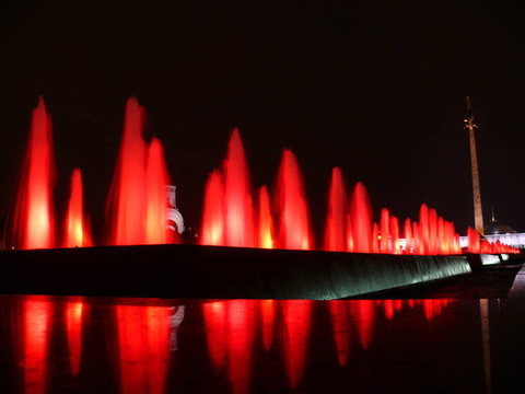 勝利公園噴泉-莫斯科
