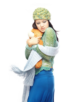 夫人和Teddy Bear