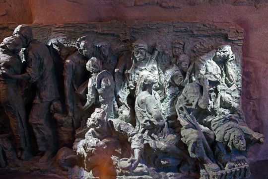 抗戰(zhàn)浮雕