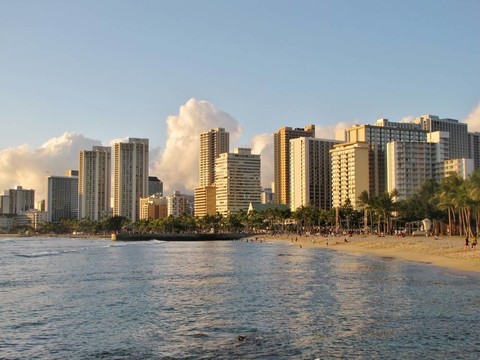 火奴魯魯市景