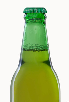 綠色的啤酒瓶