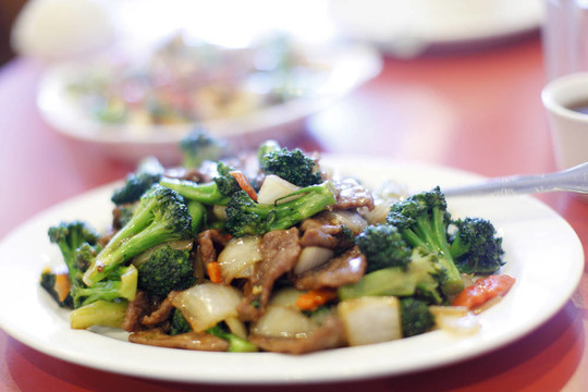 中國牛肉西蘭花