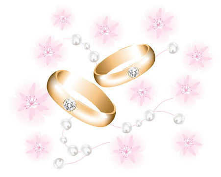 鉆石結(jié)婚戒指