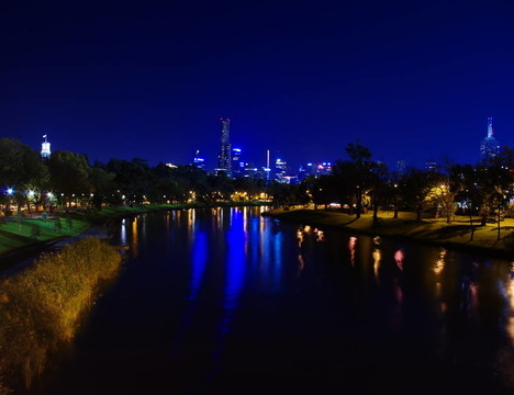 夜晚的城市