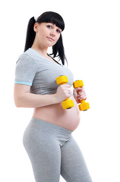 懷孕女子健身