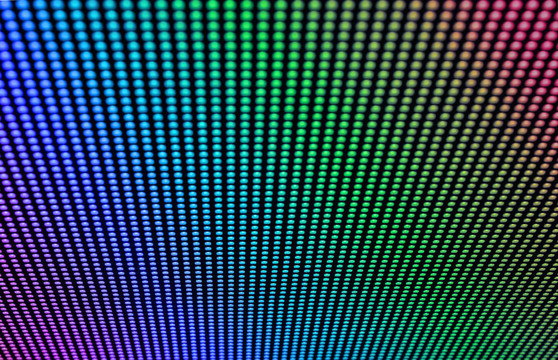 LED彩虹圖案