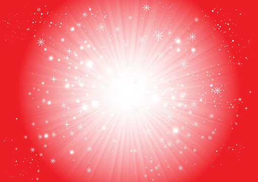 圣誕雪花爆炸