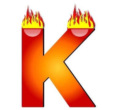 火字母K