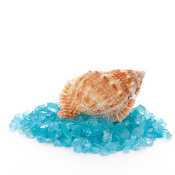 沐浴盐和贝壳