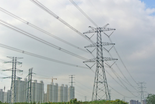 電力鐵塔 供電送電輸電 變電