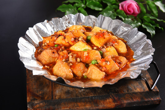 蜜汁豆腐