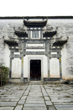 宏村 徽派建筑 門樓
