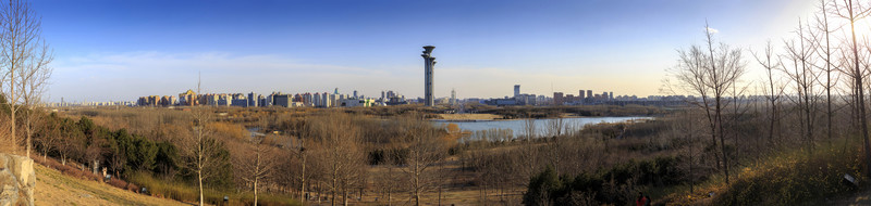 北京奧林匹克森林公園全景接片