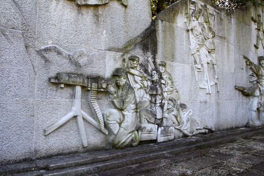 國殤墓園 中國遠(yuǎn)征軍浮雕