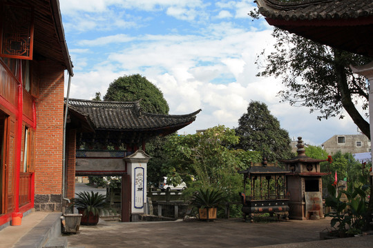 騰沖疊水河仙樂觀