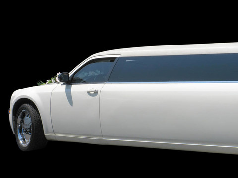 婚禮的豪華轎車(chē)