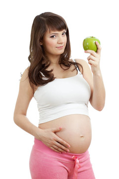 孕婦吃健康食品