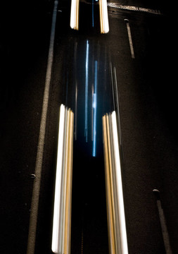 移動的光線軌跡