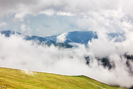 在羅馬尼亞Parang山景觀