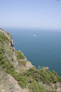 海岸線附近的觀點(diǎn)；第Frehel.