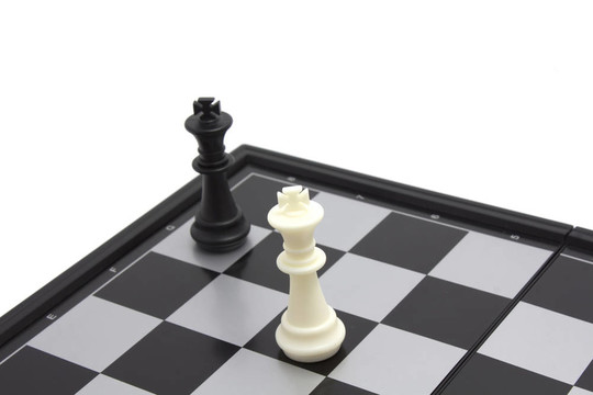 象棋棋盤上的兩個國王