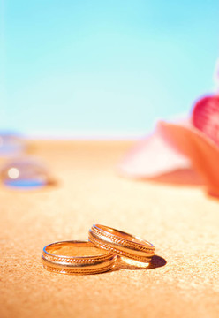 黃金結婚戒指
