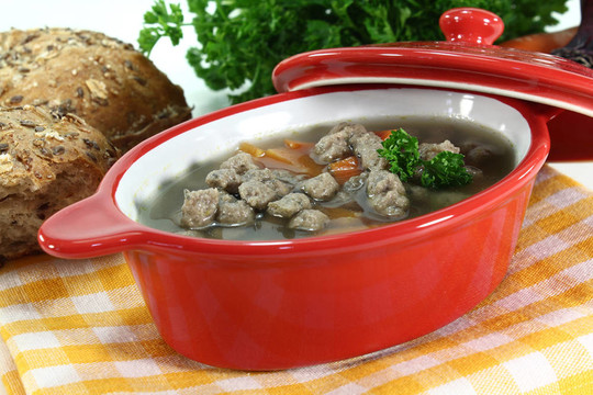 肝面疙瘩湯