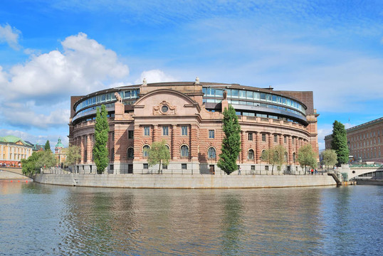斯德哥爾摩；Riksdag