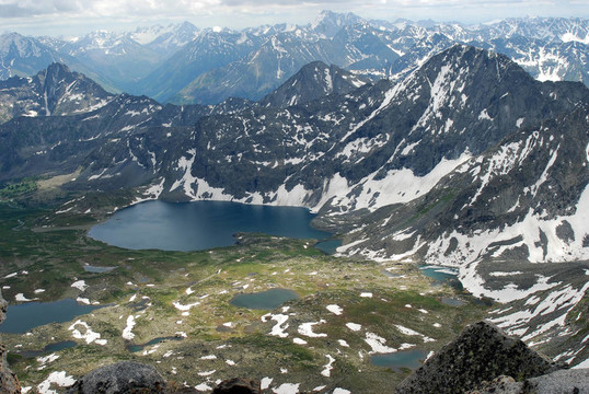 高山湖泊；Gorny Altai；俄羅斯