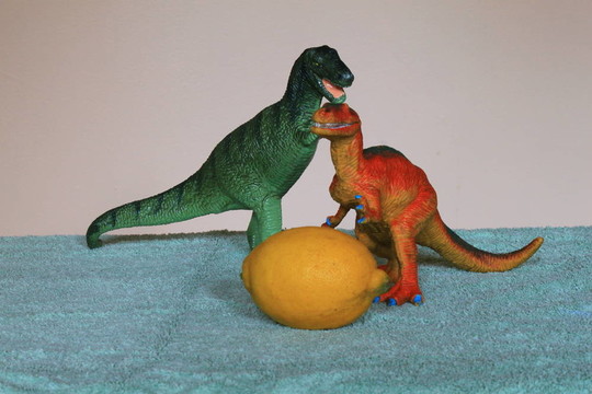 Tyrannosaurus Rex和異龍