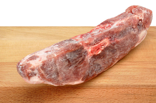 一塊冷凍肉