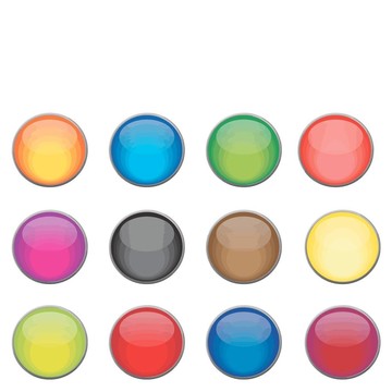 彩色butons