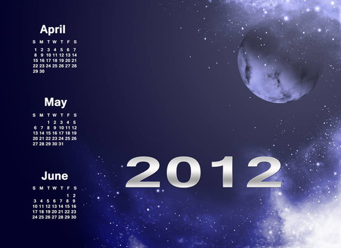 日歷2012