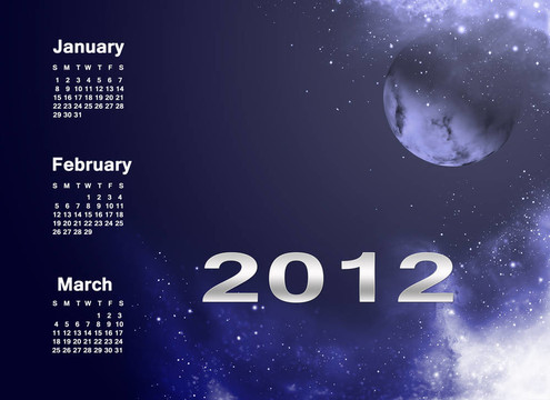 日歷2012