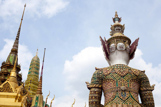 泰國巨人和寺廟