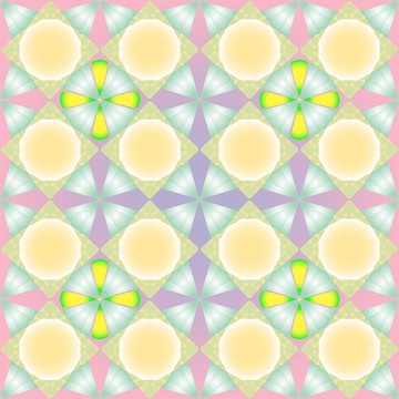 無(wú)縫紋理柔和的花
