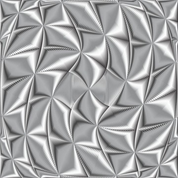 扭曲的金屬質感
