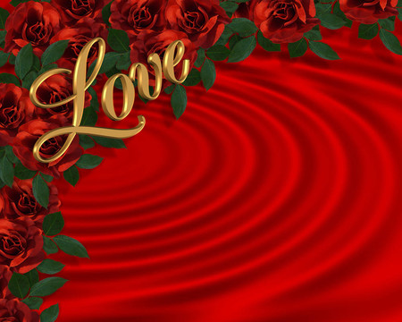 情人节浪漫的红玫瑰