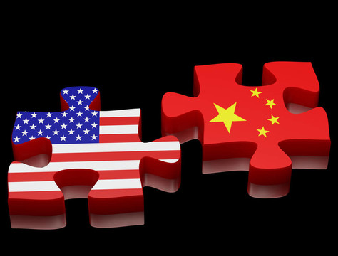 美国与中国