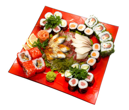 粟實-不同類型的Maki Sushi和Nigiri Sushi