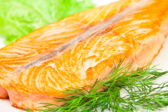 鮭魚(yú)美味的魚(yú)片
